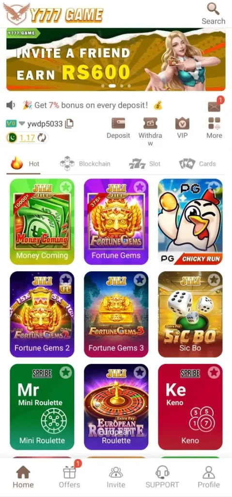 Y777 Game
