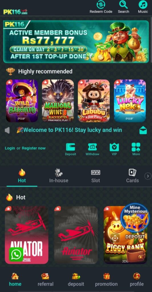 PK116 Game