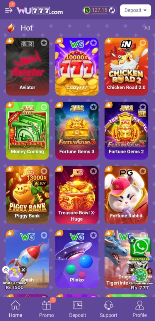 WU777 Game